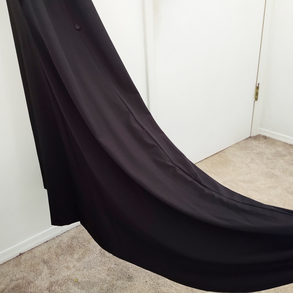 Black Mermaid Prom Dress - Picture 6 of 8
